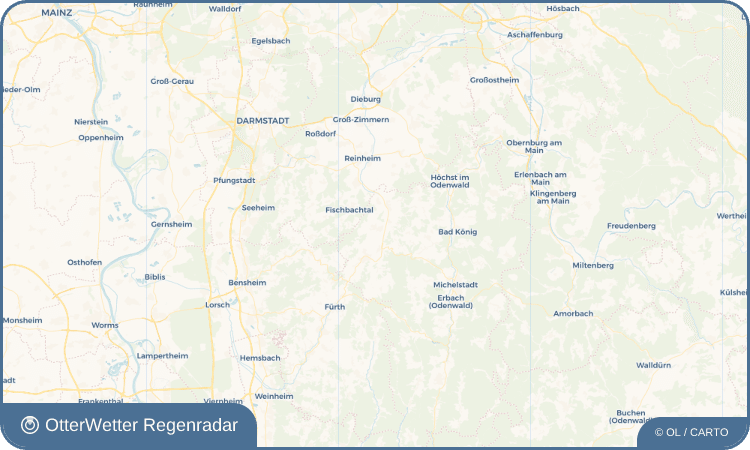 OtterWetter Regenradar-Widget Fränkisch-Crumbach