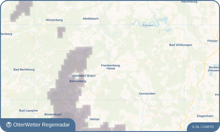 Widget-Vorschau für Frankenberg (Eder) Wetter-Widget-Vorschau mit Vorhersagedaten für Frankenberg (Eder)