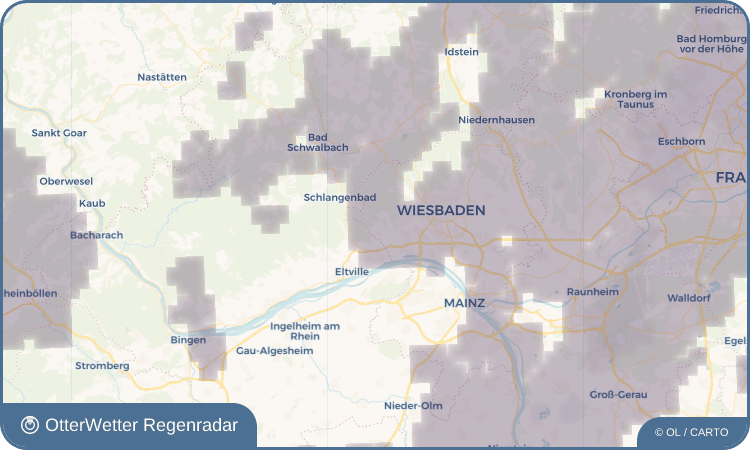 OtterWetter Regenradar-Widget Frauenstein