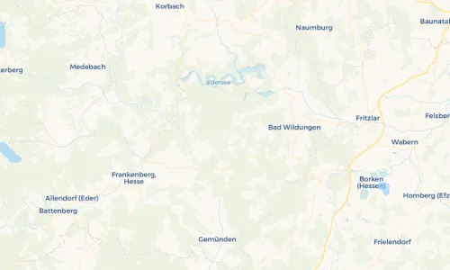 Regenradar Vorschaubild - Aktuelle Niederschläge in Frebershausen und Umgebung