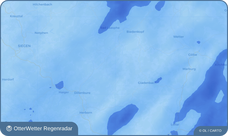 OtterWetter Regenradar-Widget Frechenhausen