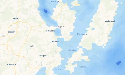 Regenradar Vorschaubild - Aktuelle Niederschläge in Freienseen und Umgebung