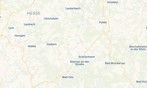 Regenradar Vorschaubild - Aktuelle Niederschläge in Freiensteinau und Umgebung