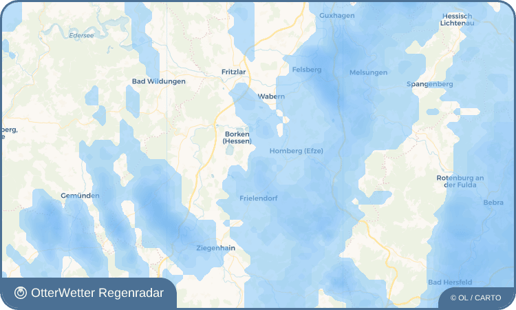 OtterWetter Regenradar-Widget Freudenthal