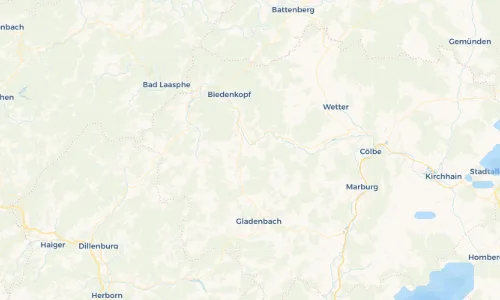 Regenradar Vorschaubild - Aktuelle Niederschläge in Friedensdorf und Umgebung