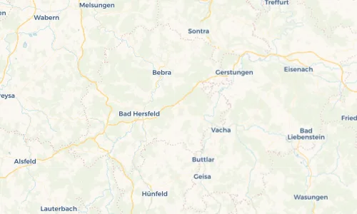 Regenradar Vorschaubild - Aktuelle Niederschläge in Friedewald und Umgebung
