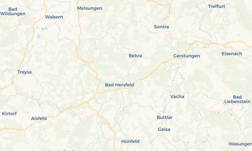 Regenradar Vorschaubild - Aktuelle Niederschläge in Friedlos und Umgebung