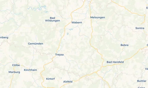 Regenradar Vorschaubild - Aktuelle Niederschläge in Frielendorf und Umgebung