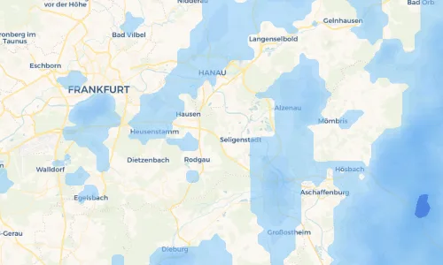 Regenradar Vorschaubild - Aktuelle Niederschläge in Froschhausen und Umgebung