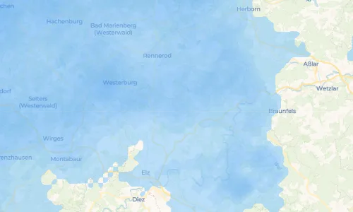 Regenradar-Vorschau: aktuelle Niederschläge in Fussingen und Umgebung