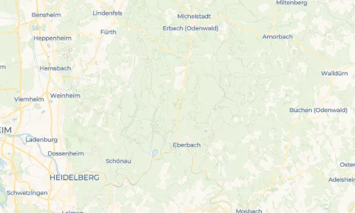 Regenradar-Vorschau: aktuelle Niederschläge in Gammelsbach und Umgebung
