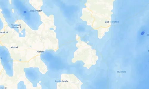 Regenradar Vorschaubild - Aktuelle Niederschläge in Gehau und Umgebung