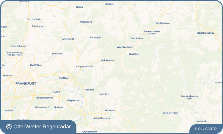 OtterWetter Regenradar-Widget Geislitz