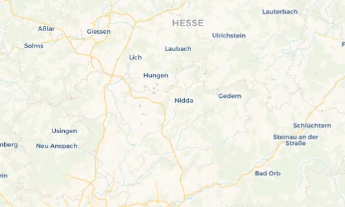 Regenradar Vorschaubild - Aktuelle Niederschläge in Geiß-Nidda und Umgebung