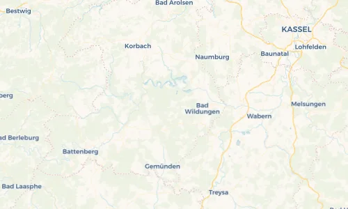 Regenradar Vorschaubild - Aktuelle Niederschläge in Gellershausen und Umgebung