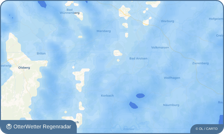 OtterWetter Regenradar-Widget Gembeck