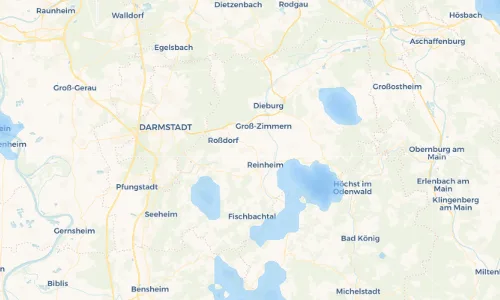 Regenradar Vorschaubild - Aktuelle Niederschläge in Georgenhausen und Umgebung