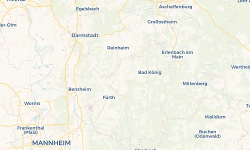 Regenradar Vorschaubild - Aktuelle Niederschläge in Gersprenz und Umgebung
