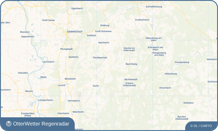 OtterWetter Regenradar-Widget Gersprenz