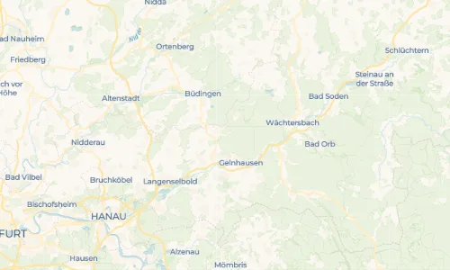 Regenradar-Vorschau: aktuelle Niederschläge in Gettenbach und Umgebung