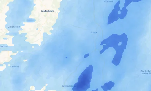 Regenradar Vorschaubild - Aktuelle Niederschläge in Giesel und Umgebung