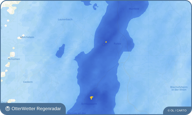 Wetter-Widget-Vorschau mit Vorhersagedaten für Giesel