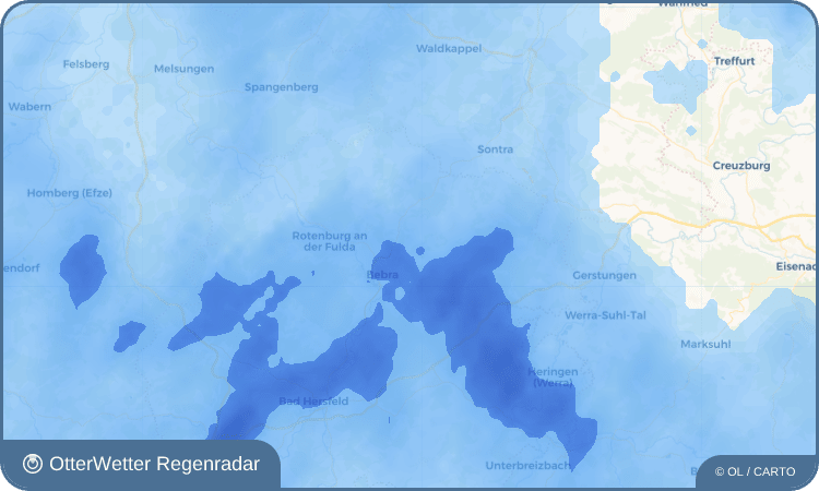 Widget-Vorschau für Gilfershausen Wetter-Widget-Vorschau mit Vorhersagedaten für Gilfershausen