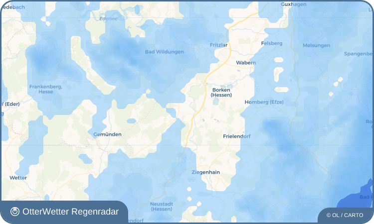 Widget-Vorschau für Gilsa Wetter-Widget-Vorschau mit Vorhersagedaten für Gilsa