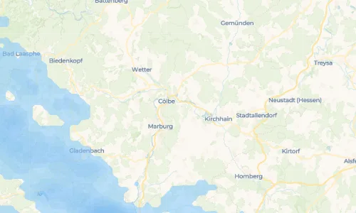 Regenradar Vorschaubild - Aktuelle Niederschläge in Ginseldorf und Umgebung
