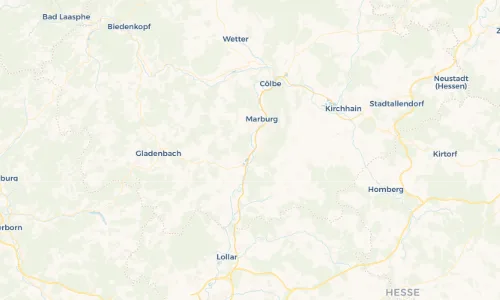 Regenradar Vorschaubild - Aktuelle Niederschläge in Gisselberg und Umgebung