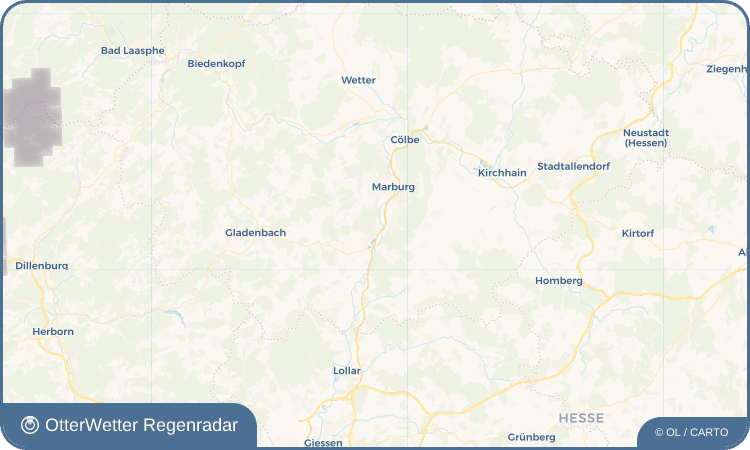 Wetter-Widget-Vorschau mit Vorhersagedaten für Gisselberg