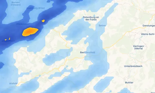 Regenradar Vorschaubild - Aktuelle Niederschläge in Gittersdorf und Umgebung