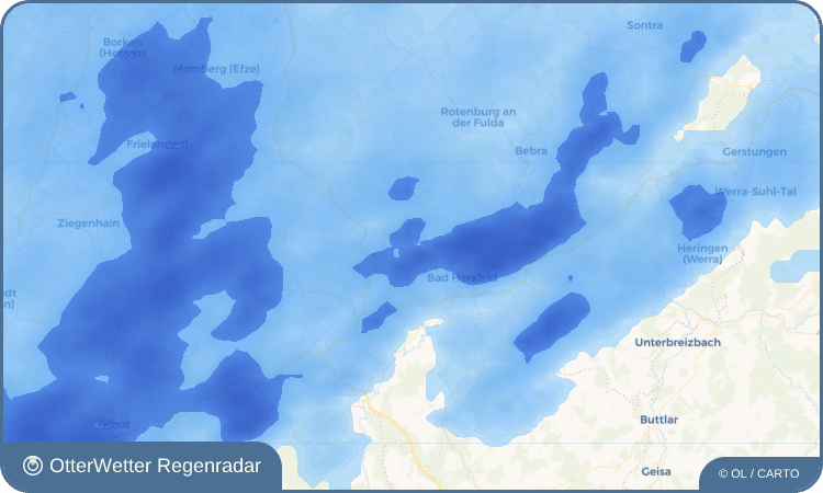 Widget-Vorschau für Gittersdorf Wetter-Widget-Vorschau mit Vorhersagedaten für Gittersdorf