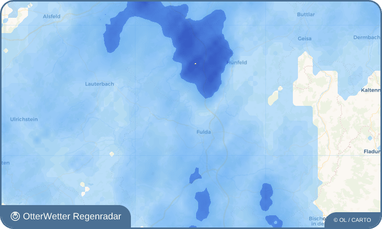 OtterWetter Regenradar-Widget Gläserzell