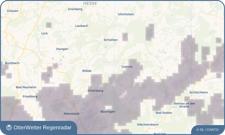 Widget-Vorschau für Glashütten Wetter-Widget-Vorschau mit Vorhersagedaten für Glashütten