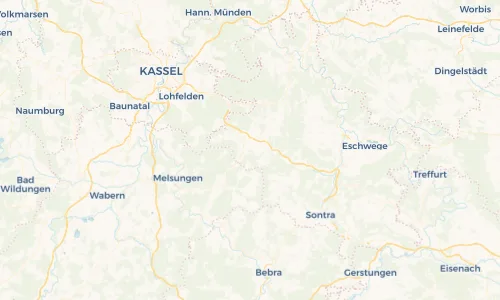 Regenradar Vorschaubild - Aktuelle Niederschläge in Glimmerode und Umgebung