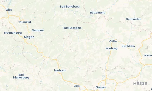 Regenradar Vorschaubild - Aktuelle Niederschläge in Gönnern und Umgebung