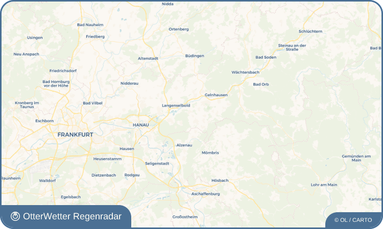 OtterWetter Regenradar-Widget Gondsroth