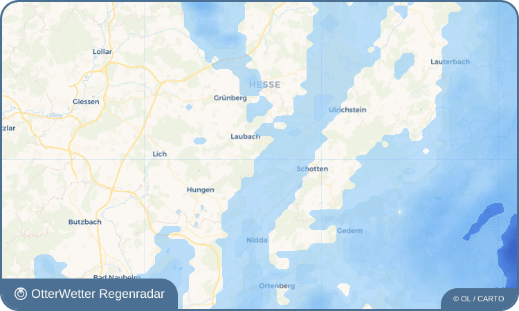 OtterWetter Regenradar-Widget Gonterskirchen