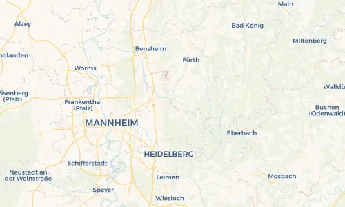 Regenradar Vorschaubild - Aktuelle Niederschläge in Gorxheim und Umgebung