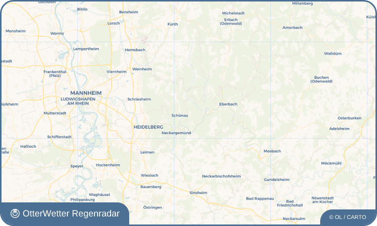 OtterWetter Regenradar-Widget Grein