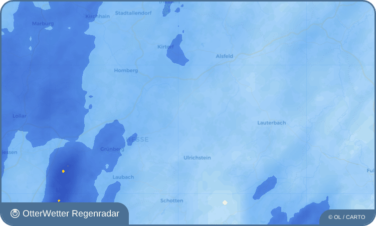 OtterWetter Regenradar-Widget Groß-Felda