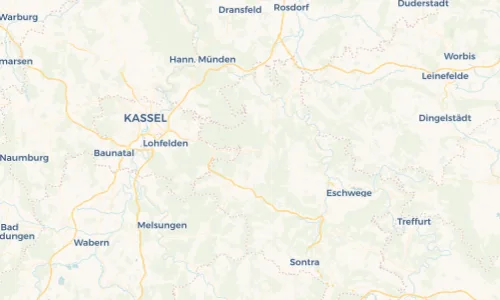 Regenradar Vorschaubild - Aktuelle Niederschläge in Großalmerode und Umgebung