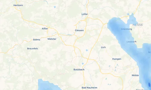 Regenradar Vorschaubild - Aktuelle Niederschläge in Großen-Linden und Umgebung