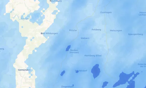 Regenradar Vorschaubild - Aktuelle Niederschläge in Großenenglis und Umgebung