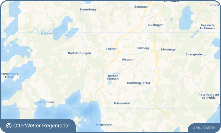 OtterWetter Regenradar-Widget Großenenglis