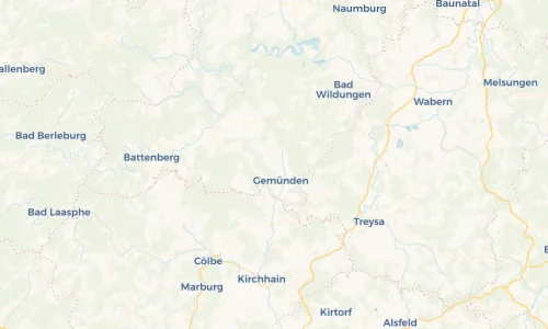 Regenradar Vorschaubild - Aktuelle Niederschläge in Grüsen und Umgebung
