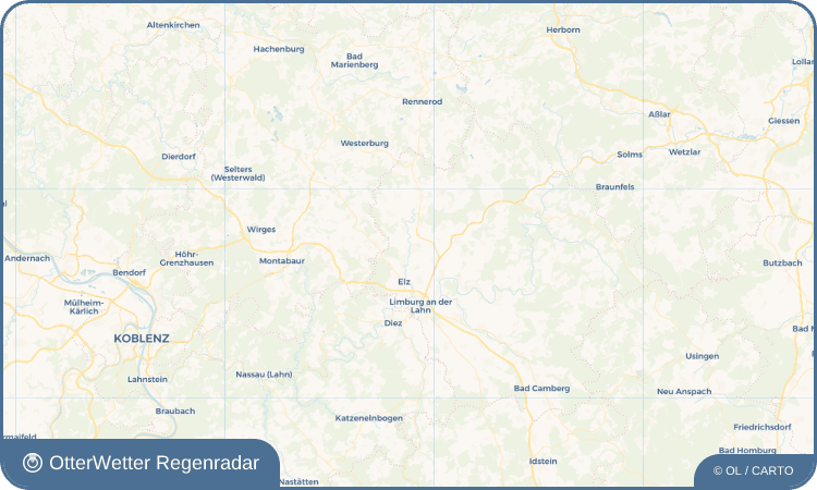 OtterWetter Regenradar-Widget Hadamar