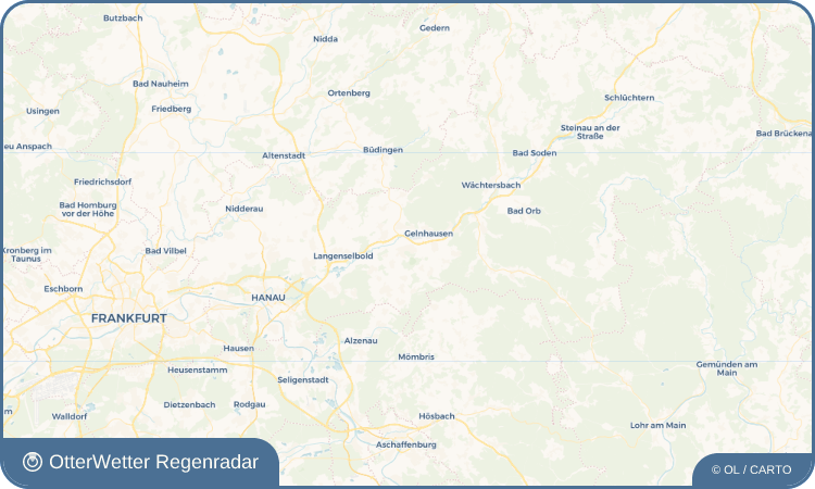 OtterWetter Regenradar-Widget Hailer