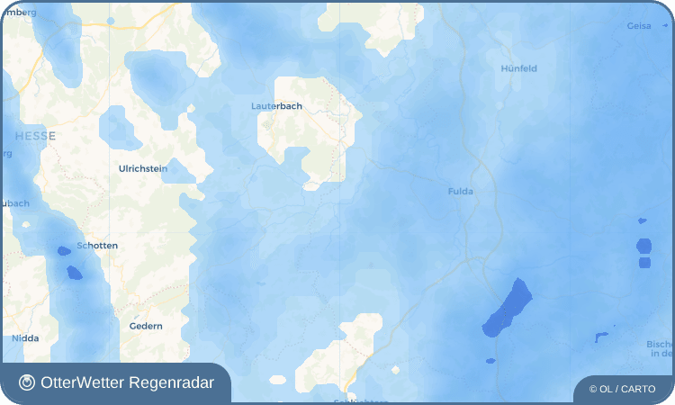OtterWetter Regenradar-Widget Hainzell